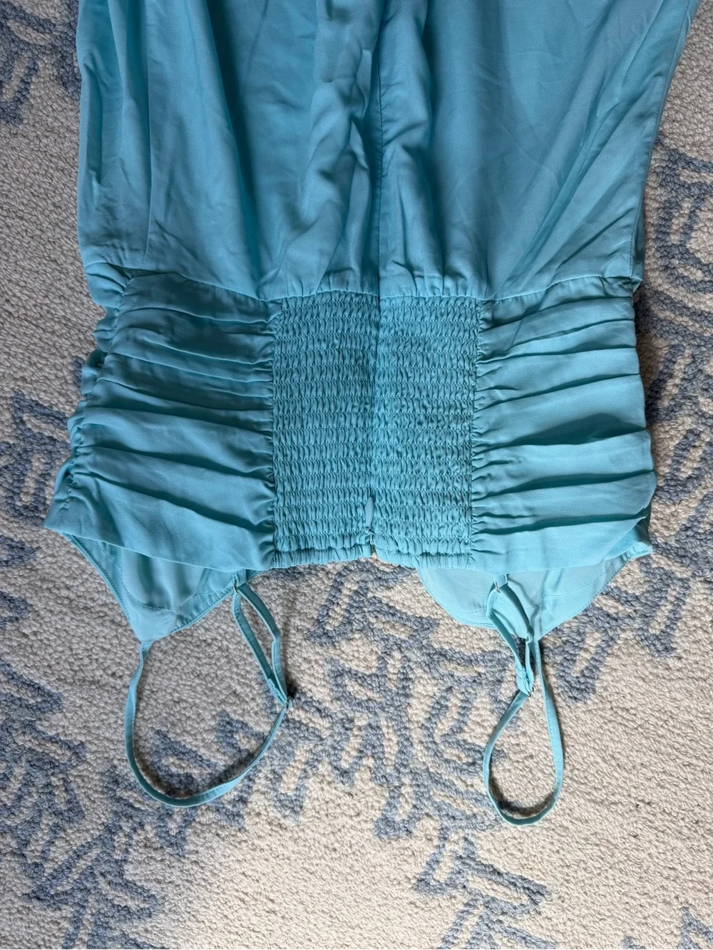 NWT Abercrombie Bra-Free Hardware Maxi Dress